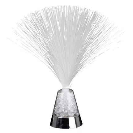 Dekoratyvinė spalvą keičianti LED šviesolaidinė lemputė