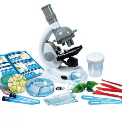 Mokslas ir žaidimai: Mikroskopo eksperimentai Lenkų kalba Clementoni 50806