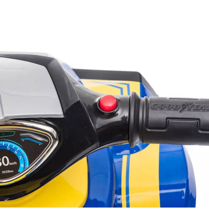 Keturratė "Quad Ride-on Sound Light 551-G" Mėlyna