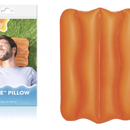 Pripučiama pagalvė 38 x 25 cm oranžinė Bestway 52127