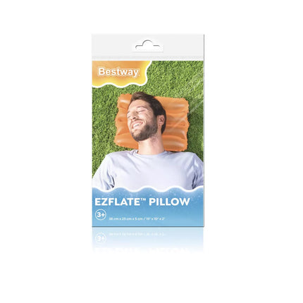 Pripučiama pagalvė 38 x 25 cm oranžinė Bestway 52127