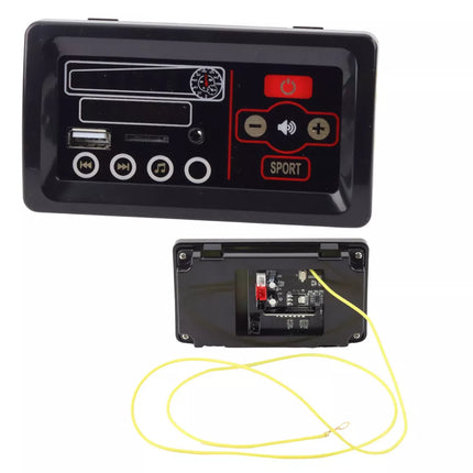 Muzikinė panelė elektrinei transporto priemonei – 12V