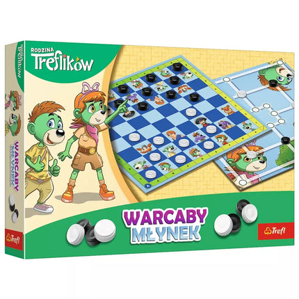 ŽAIDIMAS - "Kryžiukai-nuliukai ir Malūnas" Trefl Family Trefl 02658