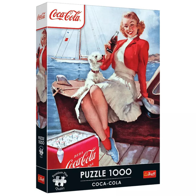 Dėlionė - 1000 Premium Plus - Coca-Cola Trefl 12099