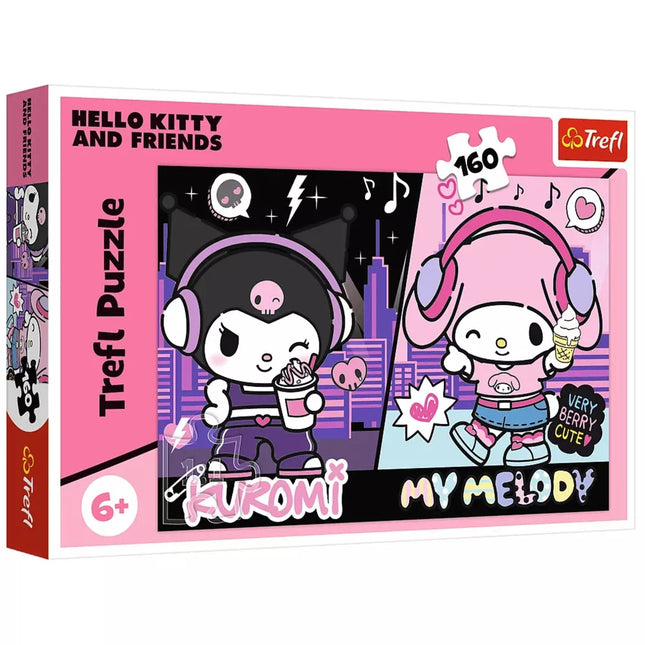 Dėlione - 160 - Kuromi taisyklės - Hello Kitty Trefl 15430