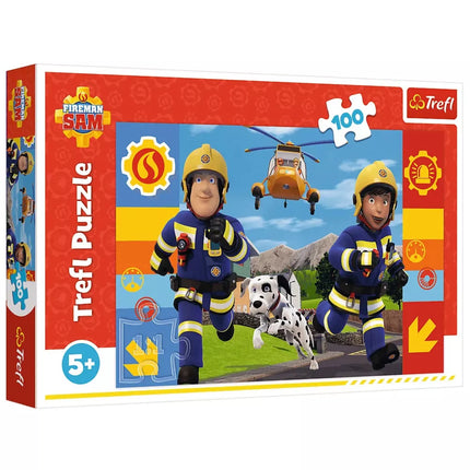 Dėlionių 100 - Visada paslaugus "Fireman Sam" "Trefl" 16518