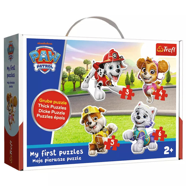 Klasikinis Dėlionė Kūdikiams - Mielos Šunys - Paw Patrol Trefl 36136