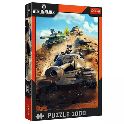 Dėlionė - 1000 - World of Tanks: Tanks in Battle Trefl 10943