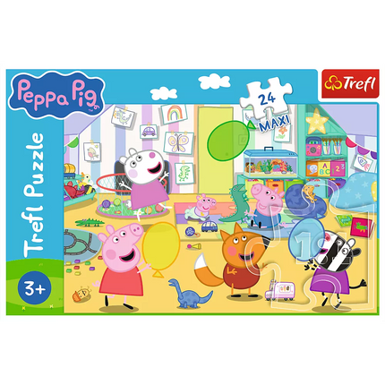 Dėlionė 24 Maxi – Gražioji Pepa – Pepa Pig Trefl 14367