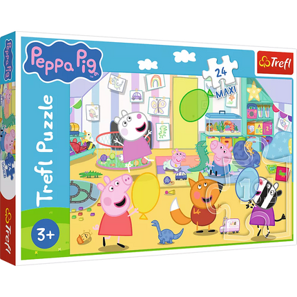 Dėlionė 24 Maxi – Gražioji Pepa – Pepa Pig Trefl 14367
