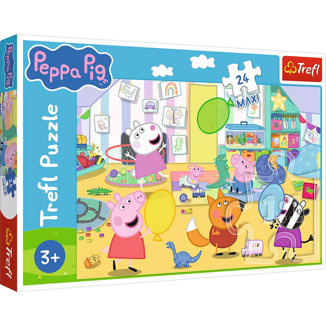 Dėlionė 24 Maxi – Gražioji Pepa – Pepa Pig Trefl 14367
