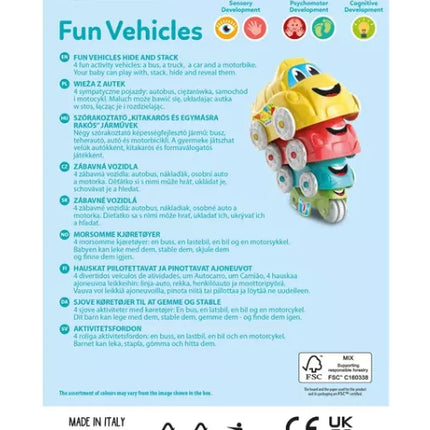 Transporto priemonė bokštas – CLEMENTONI 17726