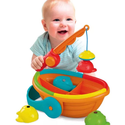 Žaislinė meškerėlė su valtimi ir žuvimis Clementoni 17581