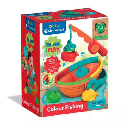 Žaislinė meškerėlė su valtimi ir žuvimis Clementoni 17581