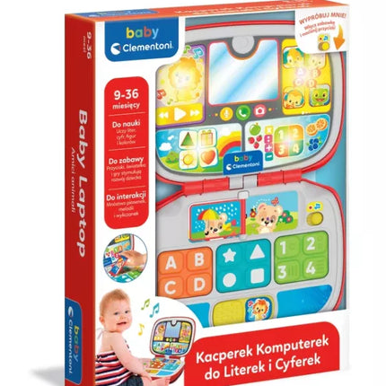 Interaktyvus nešiojamas kompiuteris „Mažasis Kasperis“ (lenkų kalba) CLEMENTONI 50716