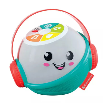 Interaktyvus muzikos kamuolys su mikrofonu DIXI (lenkų kalba) CLEMENTONI 50800