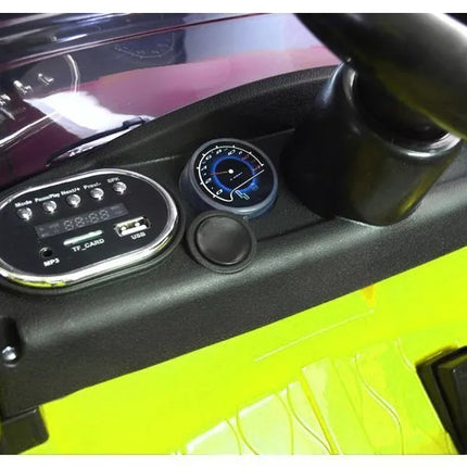 HL1638 Žalias - Elektrinis vaikiškas automobilis