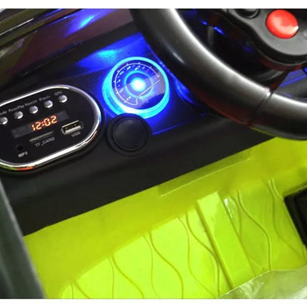 HL1638 Žalias - Elektrinis vaikiškas automobilis