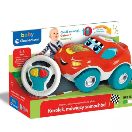 Nuotolinio valdymo pulteliu valdomas KAROLEK kalbantis lenkų kalba CLEMENTONI 50803