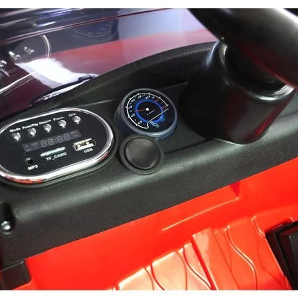 Elektromobilis HL1638 - Raudonas