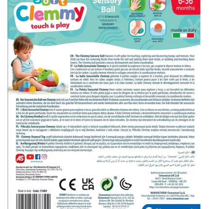 Clemmy Sensorinis Kamuoliukas Clementoni 17689