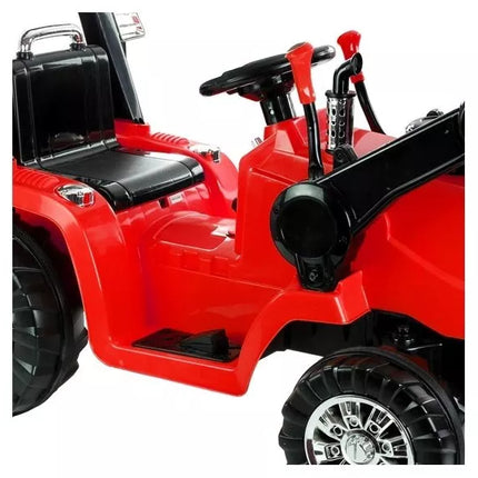 ZP1005 Raudonas - Elektrinis traktorius vaikams