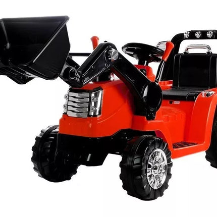 ZP1005 Raudonas - Elektrinis traktorius vaikams