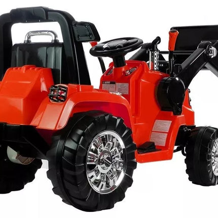 ZP1005 Raudonas - Elektrinis traktorius vaikams