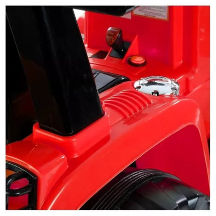 ZP1005 Raudonas - Elektrinis traktorius vaikams