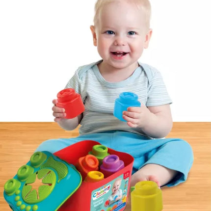 Clemmy Sensorinis krepšelis su formelėmis ir kaladėlėmis Clementoni 17807