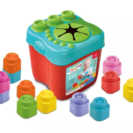 Clemmy Sensorinis krepšelis su formelėmis ir kaladėlėmis Clementoni 17807