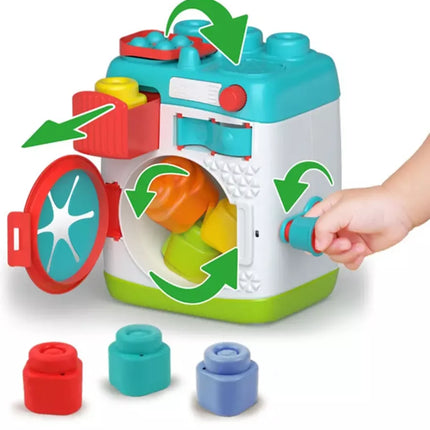 Clemmy skalbimo mašinėlė ir kaladėlių rūšiuoklė Clementoni 17582