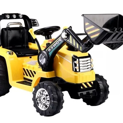 ZP1005 Geltonas - Elektrinis Traktorius Vaikams