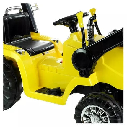 ZP1005 Geltonas - Elektrinis Traktorius Vaikams