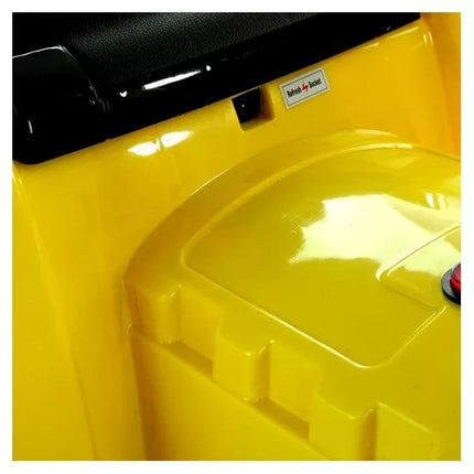 ZP1005 Geltonas - Elektrinis Traktorius Vaikams