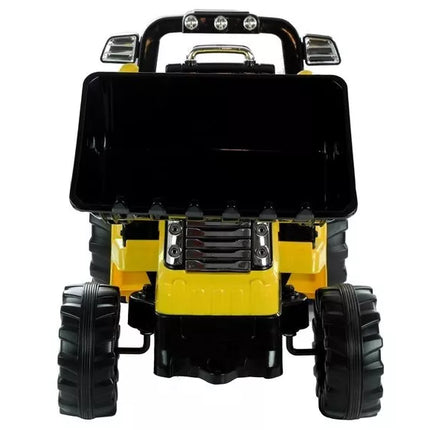 ZP1005 Geltonas - Elektrinis Traktorius Vaikams
