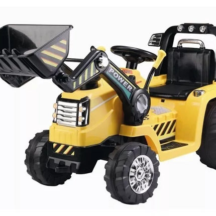 ZP1005 Geltonas - Elektrinis Traktorius Vaikams