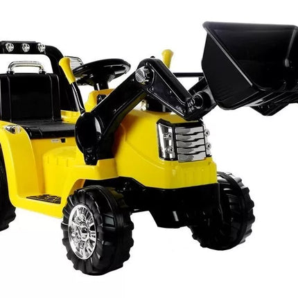 ZP1005 Geltonas - Elektrinis Traktorius Vaikams