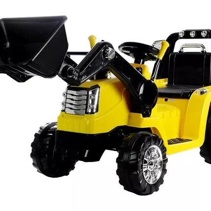 ZP1005 Geltonas - Elektrinis Traktorius Vaikams