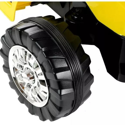 ZP1005 Geltonas - Elektrinis Traktorius Vaikams