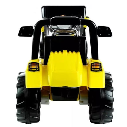 ZP1005 Geltonas - Elektrinis Traktorius Vaikams