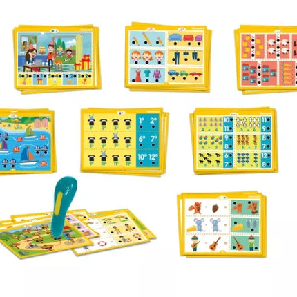 Kalbantis rašiklis 500 klausimų: Skaičiai Žaisk ir Mokykis Lenkų Kalba CLEMENTONI 50783