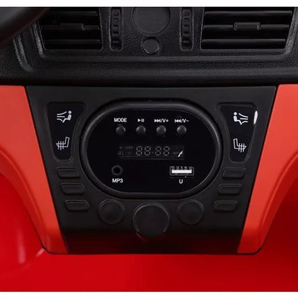 Naujas BMW X6M raudonas - elektrinis vaikiškas automobilis