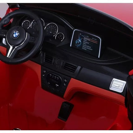 Naujas BMW X6M raudonas - elektrinis vaikiškas automobilis