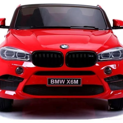 Naujas BMW X6M raudonas - elektrinis vaikiškas automobilis