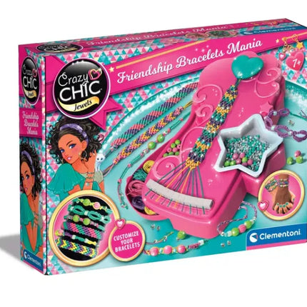 Crazy Chic apyrankių studija: Draugystės apyrankių manija Clementoni 18857
