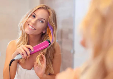 Crazy Chic plaukų dažymo rinkinys: Crazy šukuosenos su tiesintuvu ir karoliukais Clementoni 18773