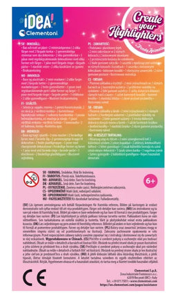 Mini Marker Factory Magical Animals Clementoni 18167