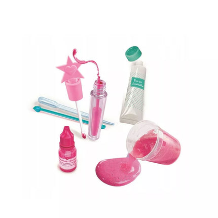 Mokslo ir žaidimų lūpų balzamo ir blizgesio kosmetikos rinkinys Clementoni 50253