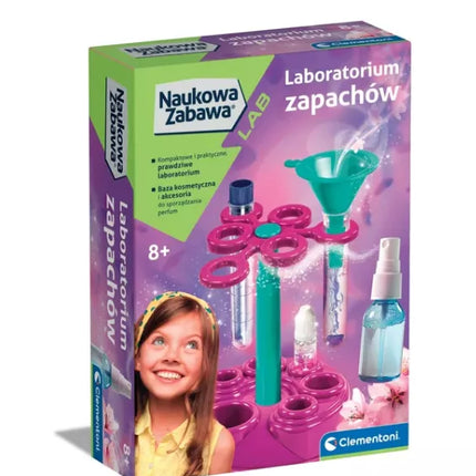 Moksliškas Kvepalų Laboratorijos Rinkinys: Kvapų Lenkų Kalba Clementoni 50867